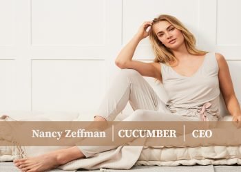 Everything we have created with Cucumber has been helped along with large doses of kindness from others and our interest in sustainability and circularity stems from trying to ensure that we leave the world a better place says Nancy