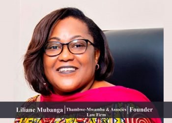 Thambwe-Mwamba & Associes law firm | Founder | A Combination of Passion, Motivation, and Experience: Meet the Excellent Legal Practitioner, Liliane Mubanga