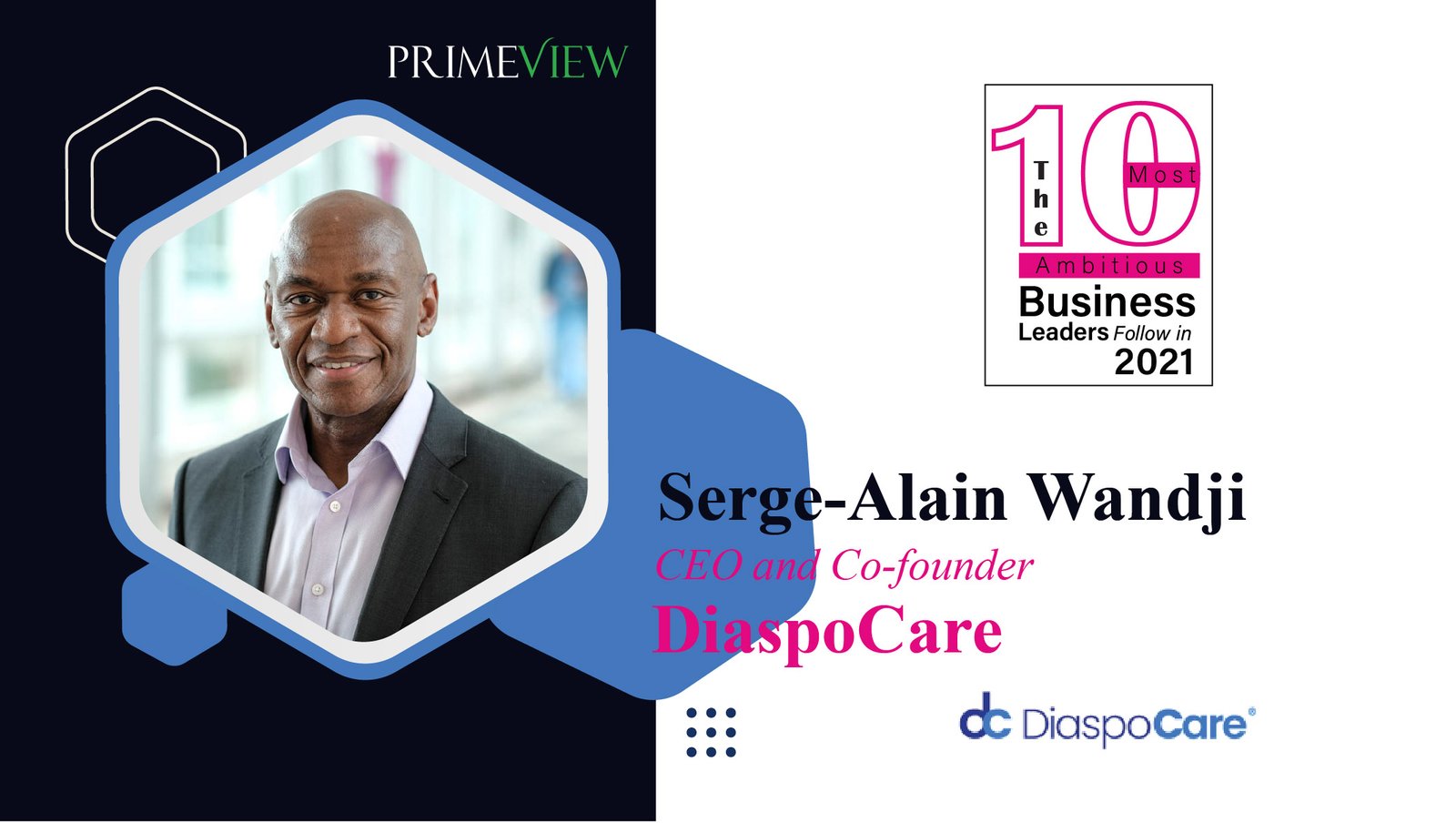 CEO and Co-founder | DiaspoCare | Serge-Alain Wandji: Adding Values in Lives by Improving Healthcare System in Developing Countries