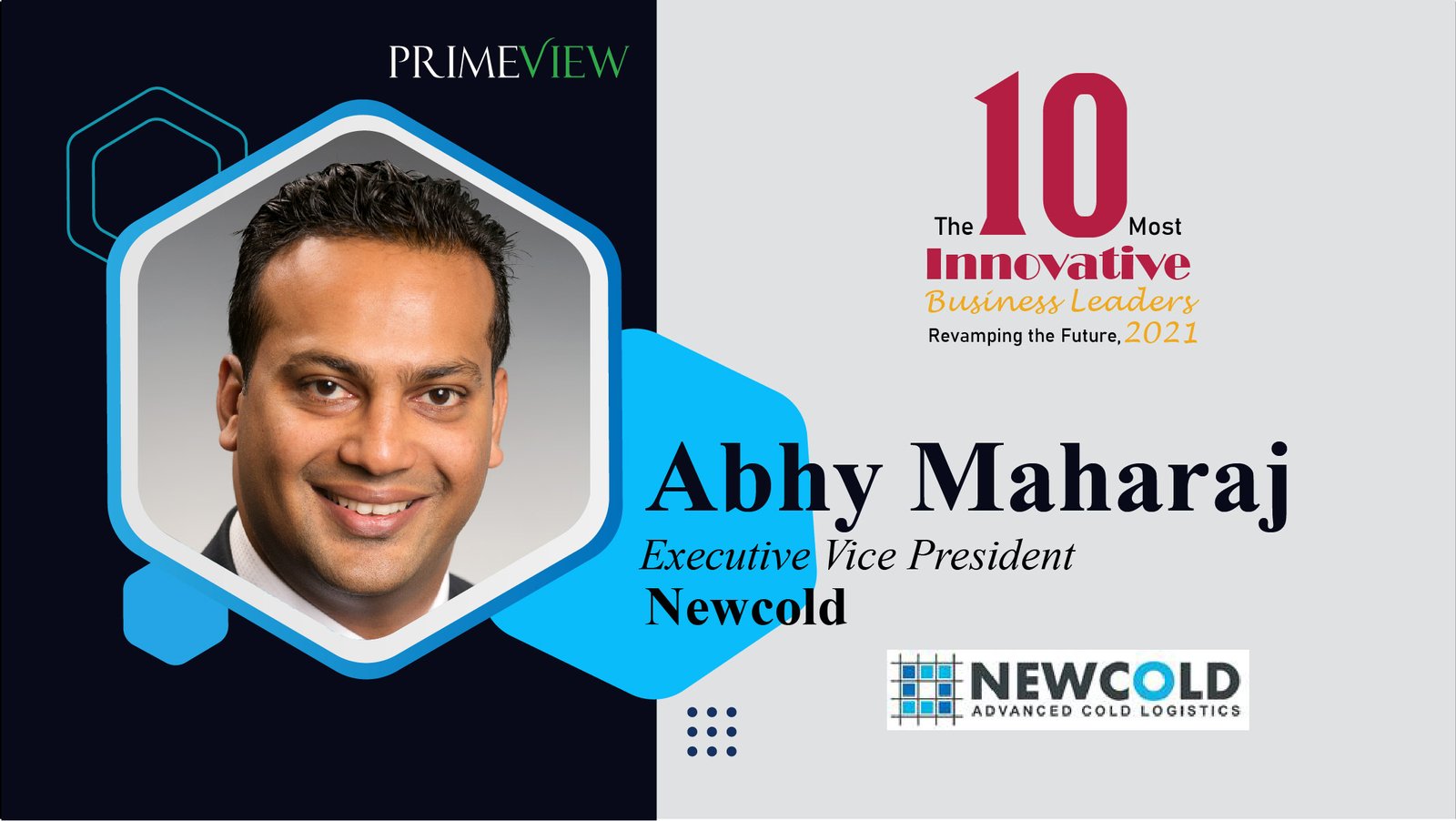 Newcold | Executive Vice President | Abhy Maharaj | Supply Chain Industry