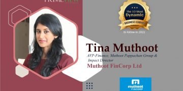 Tina Muthoot | AVP Finance Muthoot Pappachan Group & Impact Director | Muthoot FinCorp Ltd