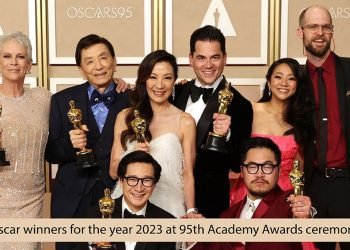 Oscar winners for the year 2023 at 95th Academy Awards ceremony