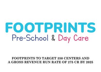 Footprints to target 350 centers and a Gross Revenue Run Rate of 275 CR by 2025