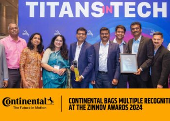 Continental Bags Multiple Recognitions at the Zinnov Awards 2024