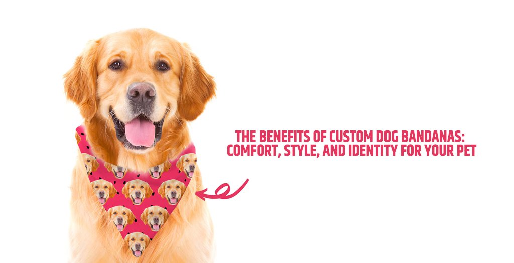 The Benefits of Custom Dog Bandanas: Comfort, Style, and Identity for Your Pet