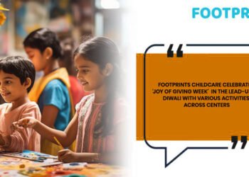 Footprints Childcare celebrates ‘Joy of Giving Week’ in the lead-up to Diwali with various activities across centers
