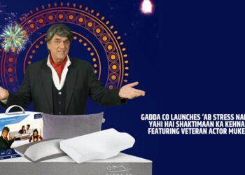 GADDA CO launches ‘Ab Stress Nahi Hai Sehna, Yahi Hai Shaktimaan Ka Kehna’ campaign featuring veteran actor Mukesh Khanna