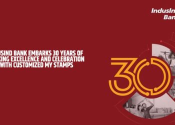 IndusInd Bank embarks 30 years of banking excellence and celebration with Customized My Stamps