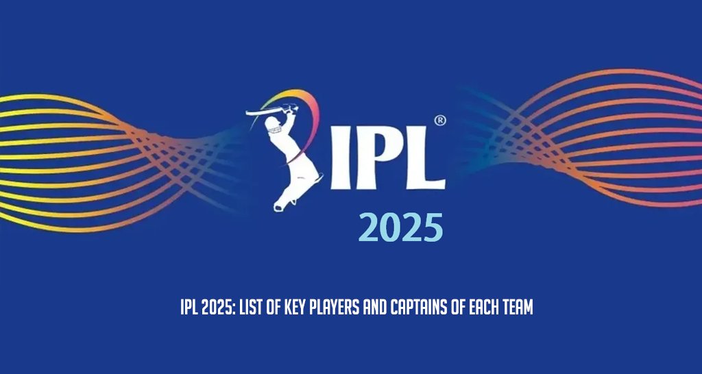 IPL 2025 List of Key Players and Captains of Each Team PrimeView