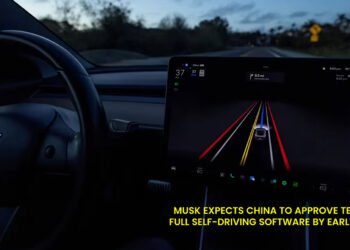 Musk Expects China to Approve Tesla’s Full Self-Driving Software by Early 2026