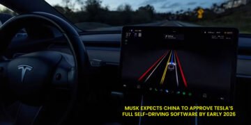 Musk Expects China to Approve Tesla’s Full Self-Driving Software by Early 2026