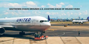 Shutdown Chaos Grounds U.S. Aviation Ahead of Holiday Rush