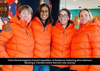 Clove Dental Supports Everest Expedition of Resilience Featuring Gina Atkinson, Backing a Transformative Women-Led Journey
