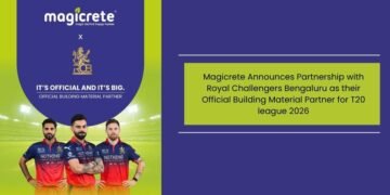 Magicrete Announces Partnership with Royal Challengers Bengaluru as their Official Building Material Partner for T20 league 2026