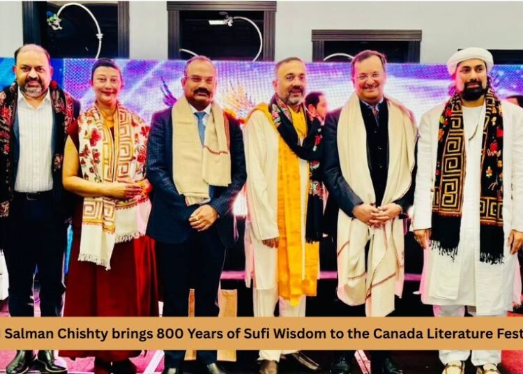 Haji Syed Salman Chishty brings 800 Years of Sufi Wisdom to the Canada Literature Festival 2026