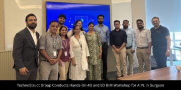 TechnoStruct Group Conducts Hands-On 4D and 5D BIM Workshop for AIPL in Gurgaon