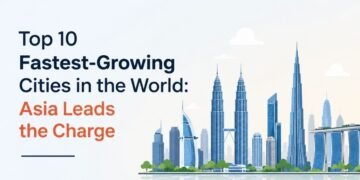 Top 10 Fastest-Growing Cities in the world: Asia Leads the Charge