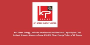 KPI Green Energy Limited Commissions 200 MW Solar Capacity for Coal India at Khavda, Advances Toward 10 GW Clean Energy Vision of KP Group
