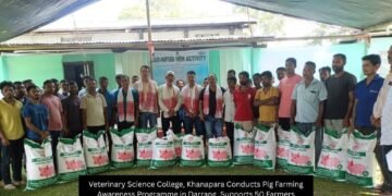 Veterinary Science College, Khanapara Conducts Pig Farming Awareness Programme in Darrang, Supports 50 Farmers