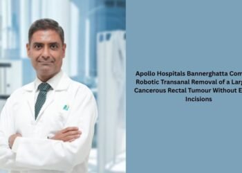 Apollo Hospitals Bannerghatta Completes Robotic Transanal Removal of a Large Pre-Cancerous Rectal Tumour Without External Incisions