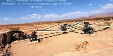 SPGCL Commences Commercial Production at Mineral Beneficiation Unit in Morocco, Strengthening Integrated Mineral Operations